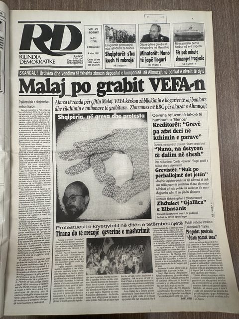Rilindja Demokratike 1997-10-08
